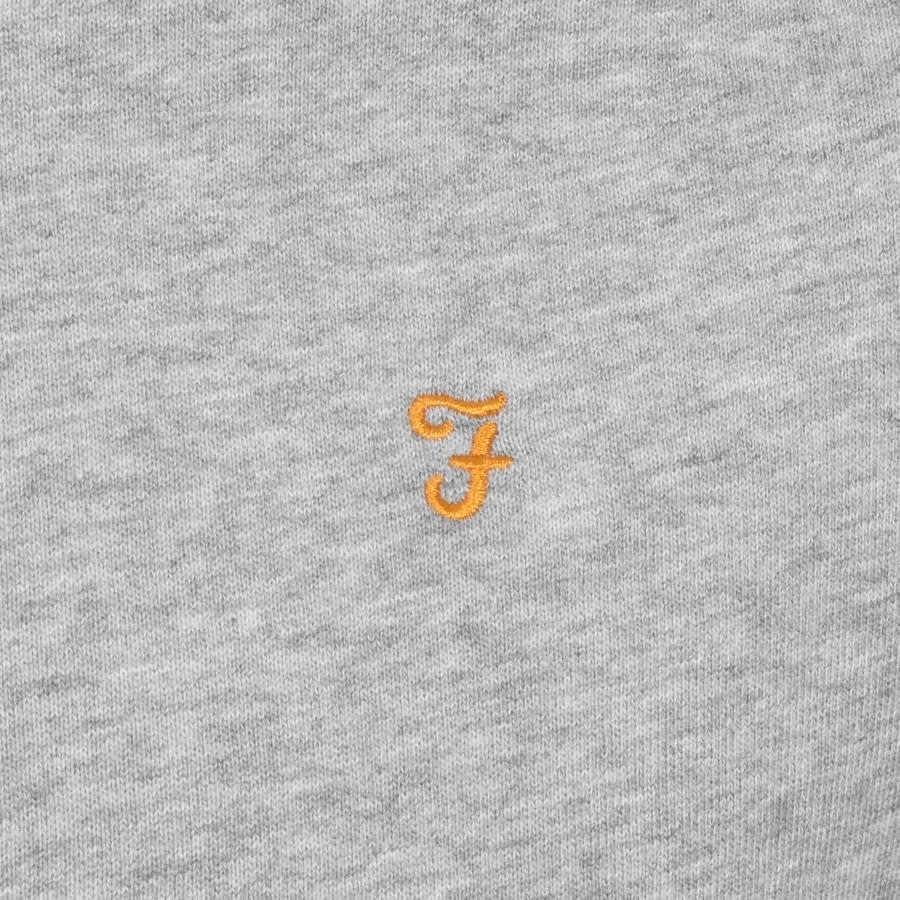 Alternative Image for ProductFarah Vintage Jim Half Zip Sweatshirt Grey3